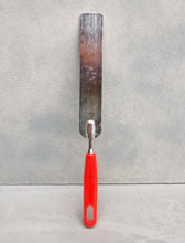 Load image into Gallery viewer, Vintage Retro Cake Icing Spreader Spatula Red Plastic Handle, Kitchen Utensil, Kitchenalia
