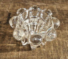 Load image into Gallery viewer, Vintage Retro 1960s/70s Reims France French Cut Glass Candle Holder Stick