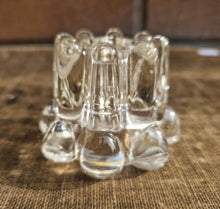 Load image into Gallery viewer, Vintage Retro 1960s/70s Reims France French Cut Glass Candle Holder Stick