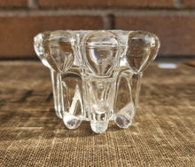 Load image into Gallery viewer, Vintage Retro 1960s/70s Reims France French Cut Glass Candle Holder Stick