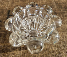 Load image into Gallery viewer, Vintage Retro 1960s/70s Reims France French Cut Glass Candle Holder Stick
