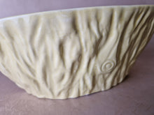 Load image into Gallery viewer, Vintage Boat Shape Brush Yellow Ceramic Planter Mid Century Indoor Outdoor Pottery Vase