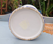 Load image into Gallery viewer, Vintage Coastal Beach Sailing Boat Nautical Theme Ceramic Canister Storage Jar Kitchenalia