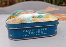 Load image into Gallery viewer, Antique Full-Colour Tin by Bluebird Toffee of England: 'TWO SONGBIRDS'