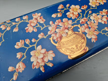 Load image into Gallery viewer, Macfarlane Lang & Co Biscuit Tin Beautful Cherry Blossom Design Art Deco Style c1930s