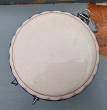 Load image into Gallery viewer, Vintage Coastal Beach Sailing Boat Nautical Theme Ceramic Canister Storage Jar Kitchenalia