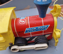 Load image into Gallery viewer, Vintage 1960s Fisher-Price Toot-Toot Pull-Along Toy Train - Model 643