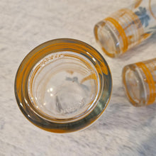 Load image into Gallery viewer, Vintage Mid-Century Palm Tree and Sailboat Glasses Set of 3 1950s