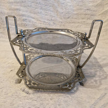 Load image into Gallery viewer, Vintage 2-Tier Metal Cake Stand Classic Serving Plate 17.5 cm High