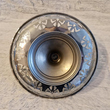 Load image into Gallery viewer, Vintage Silver Metal Fruit & Cupcake Stand Basket Elegant Leaf Pattern