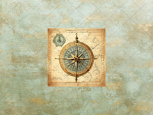 Load image into Gallery viewer, Retro Stock Images, Journaling Supplies, Nautical Theme Images, Sea Creatures, Ships, Maps, Old Paper Background, Instant Digital Download