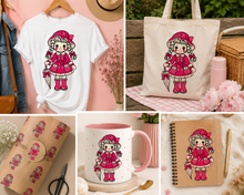 Load image into Gallery viewer, Vintage Rag Doll Clipart Bundle 20 PNG Retro Dolls Digital Craft Download