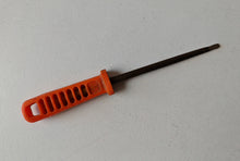 Load image into Gallery viewer, Vintage Orange Plastic Handle Slotted Screwdriver - 22.5cm Flat Head Tool