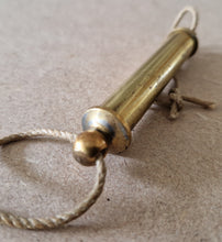 Load image into Gallery viewer, Vintage Resilient Brass Sprung Pocket Hanging Scales antique collectable gift