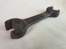 Load image into Gallery viewer, Vintage Chuncky Heavy Duty Cast Iron Spanner, Old Mechanics Handy Tool