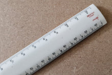 Load image into Gallery viewer, VINTAGE CRAIG BROS SACRISTON RULER RULE - STATIONARY HISTORICAL IN SLEEVE CASE