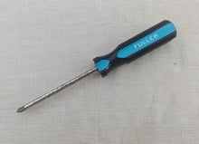 Load image into Gallery viewer, Vintage Fuller Phillips Screwdriver – 15.5cm Long – Blue & Black Handle