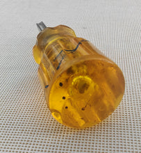 Load image into Gallery viewer, Vintage Phillips Stubby Screwdriver – Amber Handle – 9cm Long