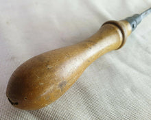 Load image into Gallery viewer, Vintage wooden handled pad saw, 30cm long , Old used tool