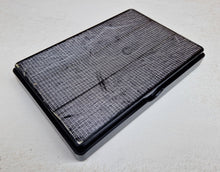 Load image into Gallery viewer, Vintage Japanese Black Lacquerware Kanebo Storage Box Lotus Flowers Sakura
