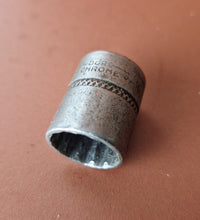 Load image into Gallery viewer, Vintage Duro Chrome 12 Point Socket 1/2" Square Drive - U.S.A