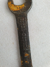 Load image into Gallery viewer, Vintage Drop Forged Forged Steel Spanner 5/16, 1/4, Used Old Tool
