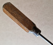 Load image into Gallery viewer, Vintage Wooden Handle Screwdriver Slotted Flat Head RARE Tool 17.5cm long