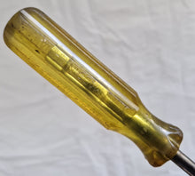 Load image into Gallery viewer, Swordfish Brand 5000v amber handle flat or slotted head screwdriver 24.5cm long