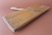 Load image into Gallery viewer, Antique wooden moulding plane old woodworking tool , Vintage Old Used