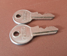 Load image into Gallery viewer, 2 x Used Mini Abus Keys For Art Craft or Pendant