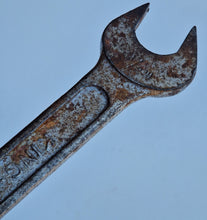 Load image into Gallery viewer, king-dick A706 9/16x1/2"whitworth openended spanner.