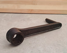 Load image into Gallery viewer, Vintage Antique Cast Iron Bed Spanner Wrench – Hex Socket Crank Handle Tool