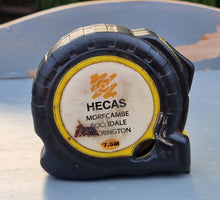 Load image into Gallery viewer, Hecas 7.5M Tape Measure 25FT Heavy Duty Industrial 25mm Width Smooth Blade