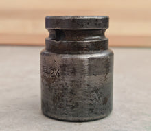Load image into Gallery viewer, Vintage 24mm Industrial Socket DRIVE’S 1 1/2" Drive Extra Alloy Steel