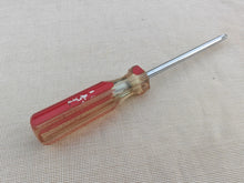 Load image into Gallery viewer, Vintage Phillips Screwdriver – 19cm Long – Red & Clear Handle – Chrome Vanadium