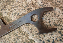 Load image into Gallery viewer, Vintage Multi-Head Bicycle/Spanner Wrench Mechanic Tool Made in England 14.5cm