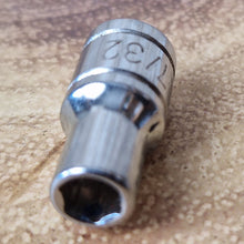 Load image into Gallery viewer, Chrome Vanadium 7/32" drive 6 point socket classic bike car mechanic