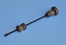 Load image into Gallery viewer, Antique Archimedes drill tool, Spiral Push Hand Drill, old hand drill