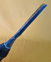 Load image into Gallery viewer, Vintage Bevel Edged Wood Chisel. Black Plastic Handle, 24.5cm long