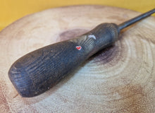 Load image into Gallery viewer, Vintage Wood / Metal Work Files Tool, wooden handle, 40cm Long