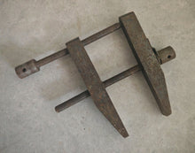 Load image into Gallery viewer, Vintage Toolmaker’s Parallel Clamp – Adjustable Engineer’s Steel Clamp – Used
