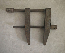 Load image into Gallery viewer, Vintage Toolmaker’s Parallel Clamp – Adjustable Engineer’s Steel Clamp – Used