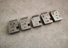 Load image into Gallery viewer, Set of 5 Vintage Metal Thread Chaser Die 3/8, 1/2, 5/8, 3/4 - AMS & S Mar