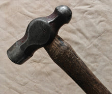 Load image into Gallery viewer, Vintage Stanley Ball Peen Hammer 27.5cm Long Wooden Handle Collectible Hand Tool