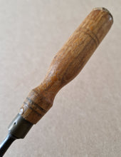 Load image into Gallery viewer, Vintage Cast Steel Wooden Handle Chisel Carpenter Tool 23cm long