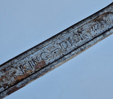 Load image into Gallery viewer, king-dick A706 9/16x1/2"whitworth openended spanner.