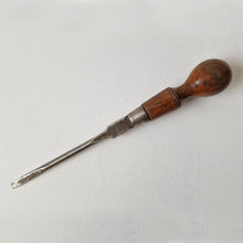 Load image into Gallery viewer, Vintage Wooden Handled Slotted / Flat Head Screwdriver - 35cm Long