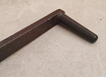 Load image into Gallery viewer, Vintage Antique Cast Iron Bed Spanner Wrench – Hex Socket Crank Handle Tool