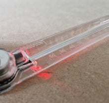 Load image into Gallery viewer, Fiskars Illuminator Ruler Radiant Red Light Up 12 Inch Rule