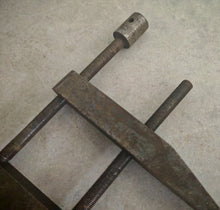 Load image into Gallery viewer, Vintage Toolmaker’s Parallel Clamp – Adjustable Engineer’s Steel Clamp – Used